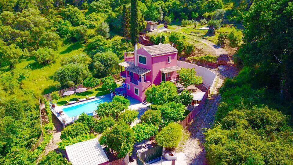 Villa Casa Elisabetta Corfu à Kynopiástai Extérieur photo